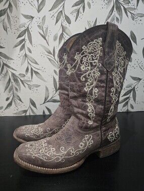Corral Girls Embroidered Western Boots